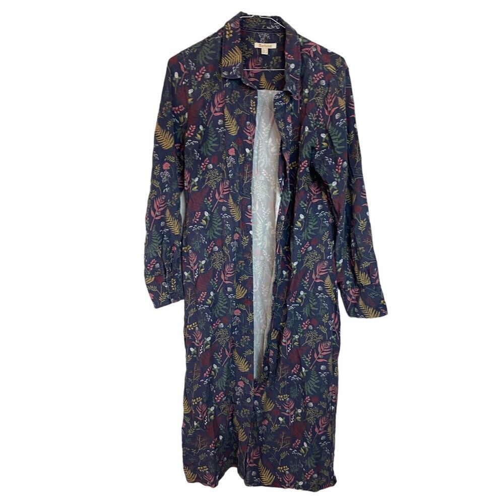 Barbour Robinson Dress floral shirt dress size 6